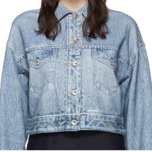 Rag & Bone Blue Textured Jacket